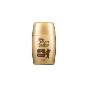 omi brotherhood sun bears active protect milk sunscreen spf 50 pa 30g