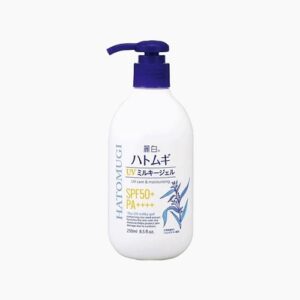 Reihaku Hatomugi UV Milky Gel SPF50+ PA++++ Pump 250ml