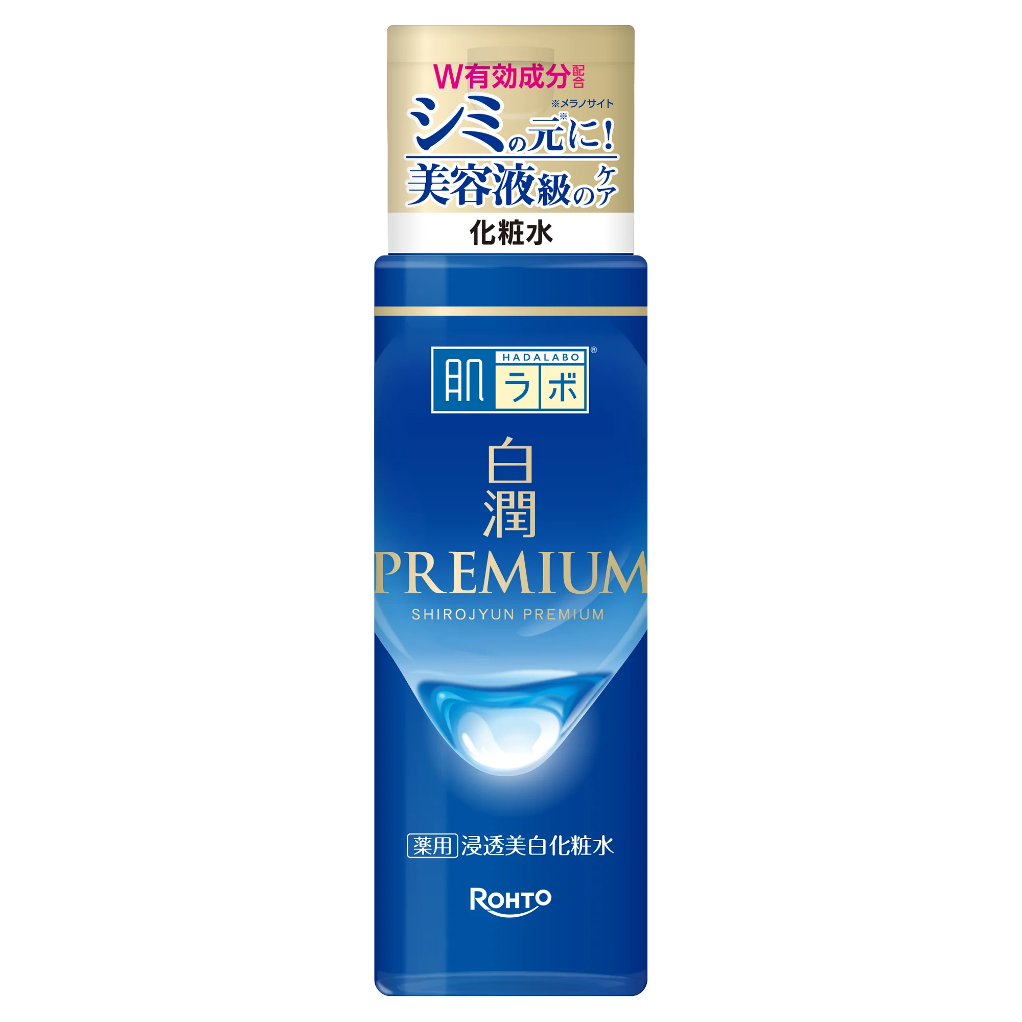 Rohto HadaLabo Shirojyun Premium Medicated Whitening Lotion (170ml)