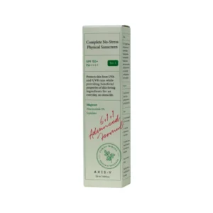 Axis-Y Complete No-Stress Physical Sunscreen SPF50 50ml